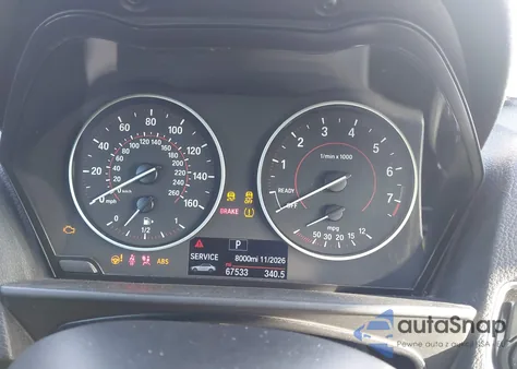 2016 BMW 228I z USA, uszkodzony, nr VIN WBA1F9C55GV544437